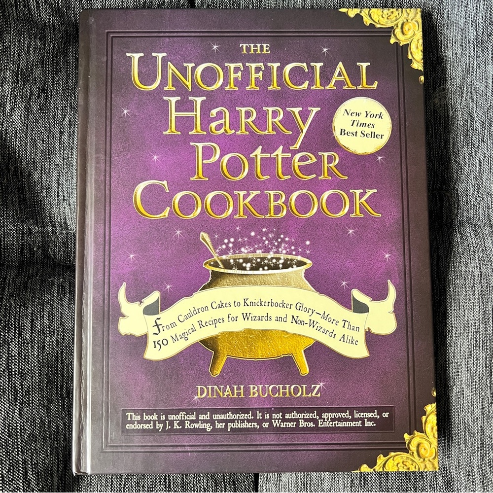 The Unofficial Harry Potter Cookbook by Dinah Bucholz Hardcover